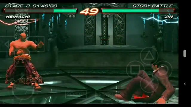 Tekken 6/ Story Battle/ HEIHACHI/android Gameplay/ Ppsspp Emulator
