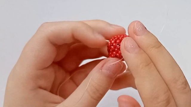 Мастер-класс на вишню из бисера ? Biserinka