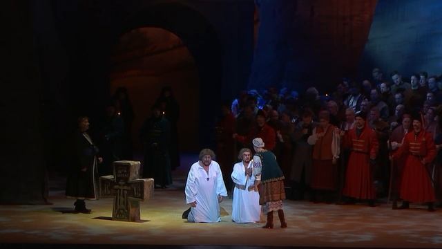 Великий П.И.Чайковский -"МАЗЕПА", Сцена перед казнью, Молитва Кочубея и Искры (В.Ванеев-Л.Захожаев) смотреть онлайн