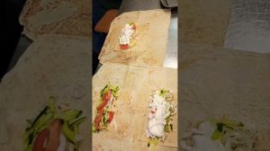 Самая лучшая шаурма 😍Нууу оченььь вкусно😍С вас лайк и подписка 😍 #food #foodblogger