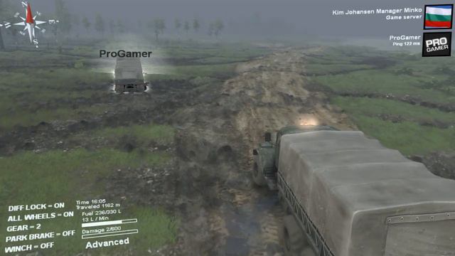 Spintires Bulgaria CO-OP FLOOD Map #1 смотреть онлайн