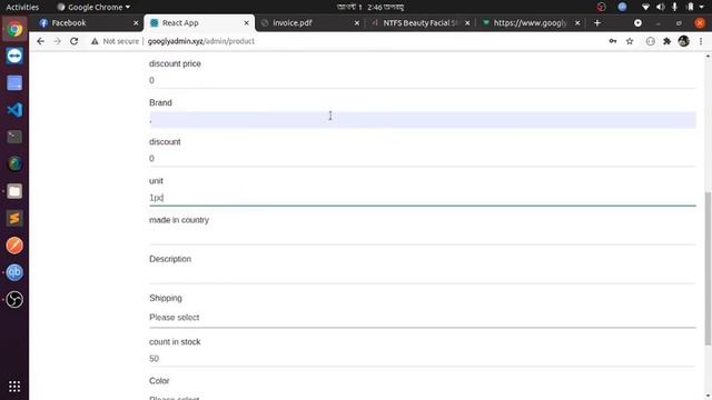Admin Dashboard || React || online shop || eCommerce смотреть онлайн