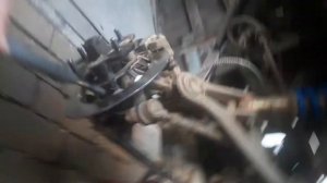 Как смазать ступичный подшипник на квадроцикле CF МОТО - Х6 .