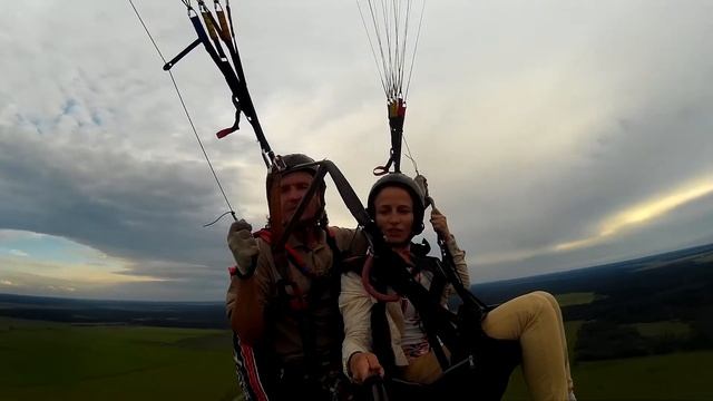 Светлана. Полёт на параплане. смотреть онлайн