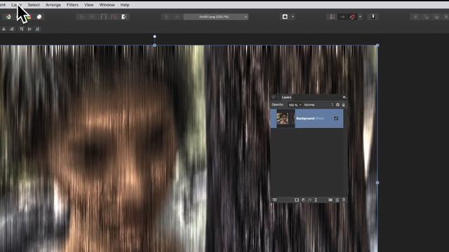 Affinity Photo : Motion Noise Line Effect HOW TO смотреть онлайн