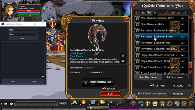 AQW - WORKING AND NEW SHOP ID'S [TAG RARE] 2022 [GRIMOIRE ALL] смотреть онлайн