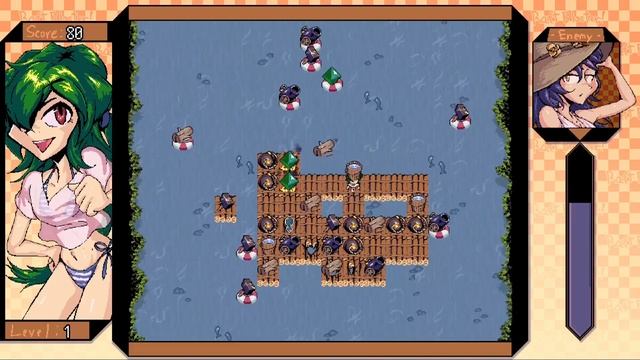 Raft Blaster Gameplay - Ludum Dare 54 смотреть онлайн