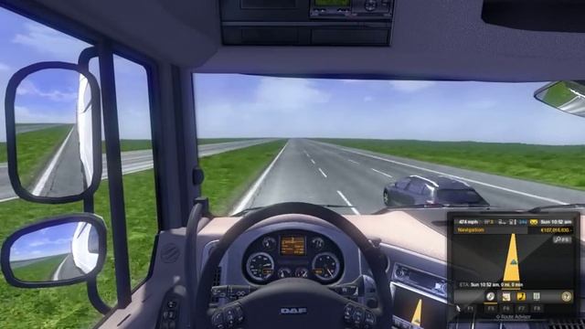 Euro Truck Simulator 2 - Hyper Speed Mod, with Drivebys смотреть онлайн