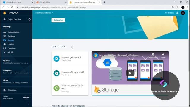 How to Connect Firebase to Admin Panel, Online Transport Part 2 смотреть онлайн