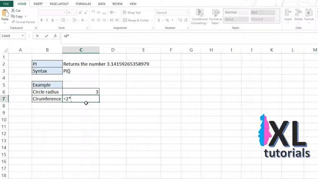 How To Use Pi In Excel смотреть онлайн