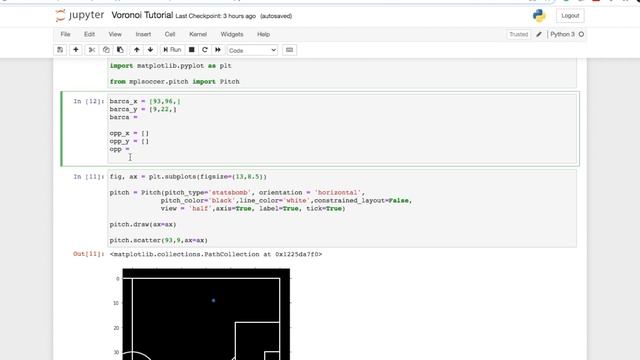How to Plot Voronoi Diagrams in Python for Soccer Analysis смотреть онлайн