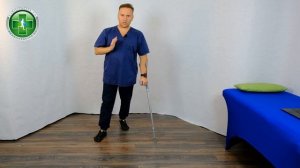 Как правильно начинать ходить с тростью после инсульта с гемипарезом.