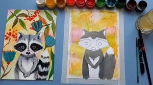 Видеоурок по Изо для детей 2х и 3х классов. « Крошка енот.»