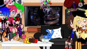 [FNaF] Security Breach react to FNaF song[]You Can't Hide[]Part 23[]Sister Location songs[]