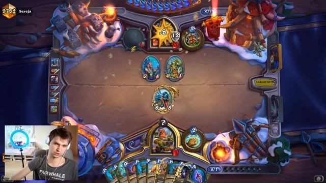 КРУШ ОХОТНИК РАЗРЫВАЕТ МЕТУ | Hearthstone - Затонувший Город смотреть онлайн