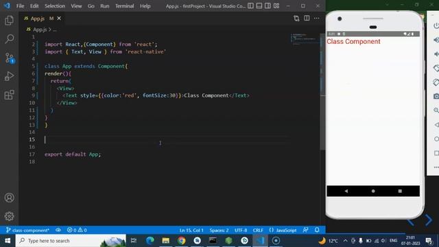 React Native tutorial #19 Class Component смотреть онлайн