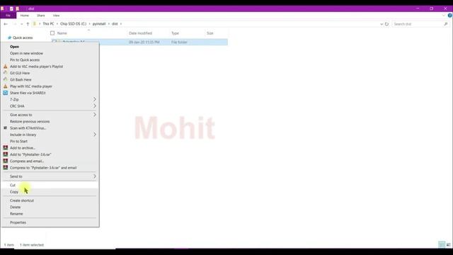 Conversion of Python Code to Windows Executable file смотреть онлайн