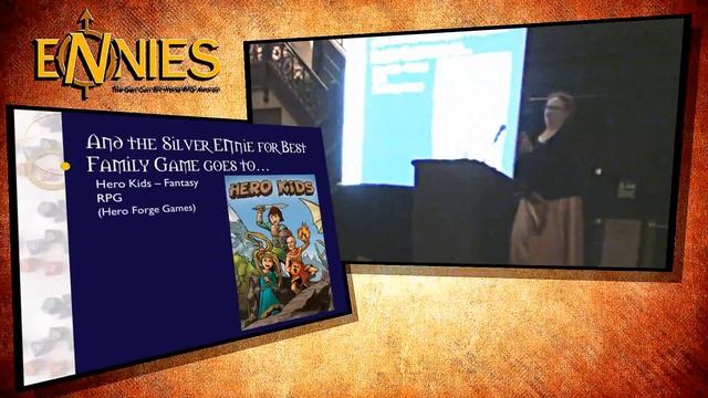 ENnies 2013: Best Family Game (Doctor Who: AIT&S; Hero Kids - Fantasy RPG) смотреть онлайн