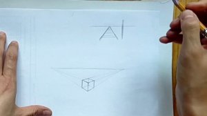 Как научиться рисовать куб. УРОК 4