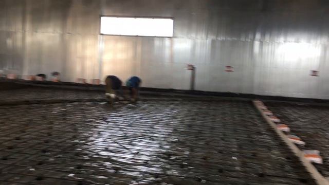 Заливка плиты под полимерные- промышленные полы смотреть онлайн