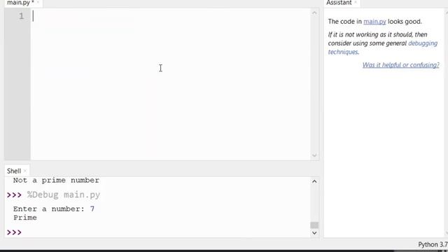 Check if the number is prime or not? Python programming practice. смотреть онлайн