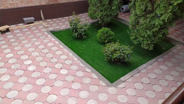 ИСКУССТВЕННЫЙ ГАЗОН.ДО И ПОСЛЕ УКЛАДКИ.НОМЕР ДЛЯ ЗАКАЗА 8933-999-99-06