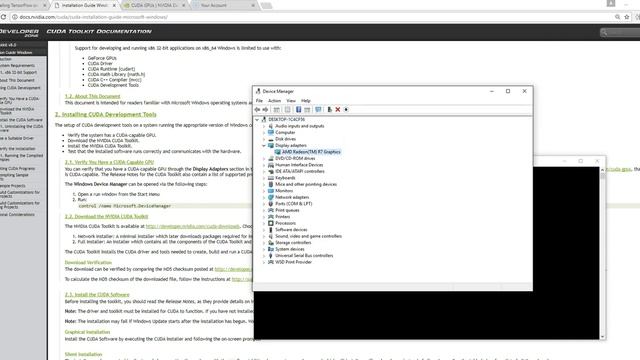 Tensorflow GPU versus CPU: checking your computer graphics card on windows смотреть онлайн