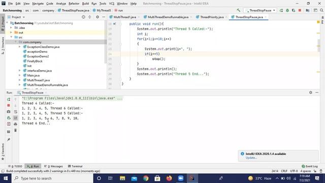 Java Online Class - Thread Part 5 смотреть онлайн