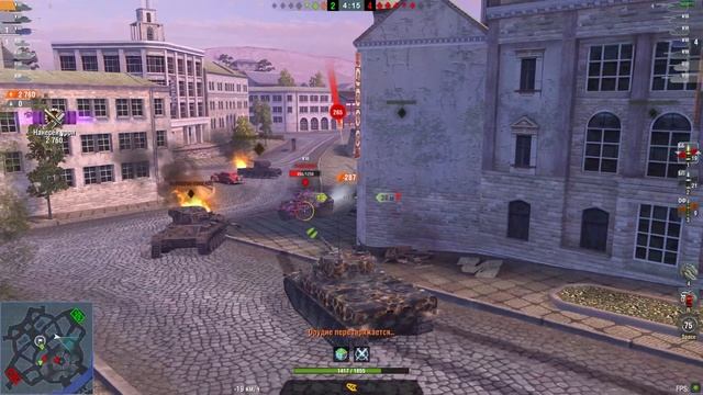 World of Tanks Blitz - AMX 50 100 6к урона,не много пота смотреть онлайн