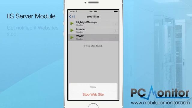 PC Monitor - Internet Information Services смотреть онлайн