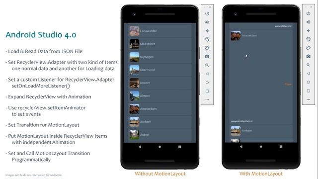 Expandable Animation RecyclerView смотреть онлайн
