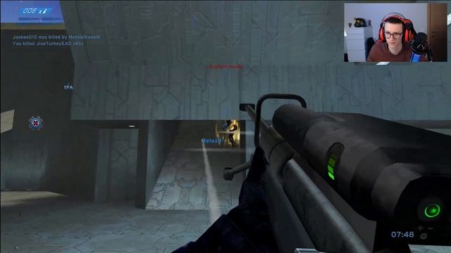 First time playing Halo CE multiplayer with MJOLNIR studios! смотреть онлайн