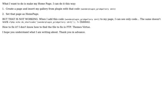 Wordpress: Wordpress shortcode doesn't working on HomePage (2 Solutions!!) смотреть онлайн