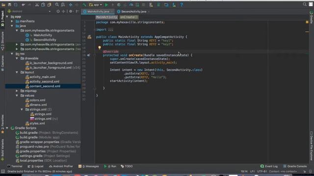 Android Why You Should Always Use String Constants for Bundle Keys смотреть онлайн