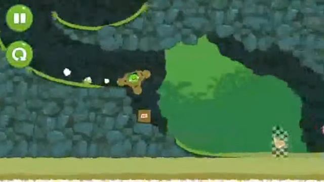 Обзор игры Bad piggies на андроид. смотреть онлайн