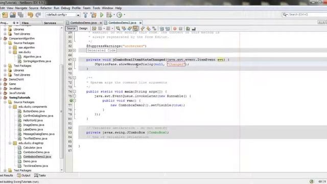 Bài 09 Java Swing Combobox 2 смотреть онлайн