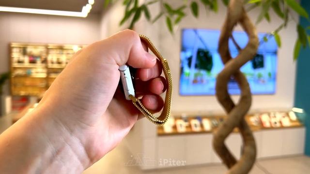 Ремешок Deppa Band Mesh для Apple Watch 38/40 mm, нержавеющая сталь(Золотой) смотреть онлайн