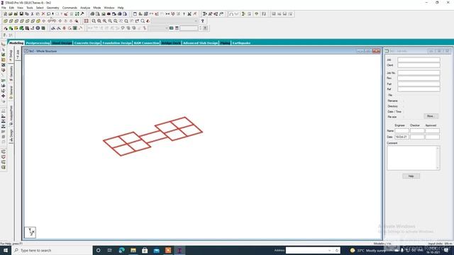Import Autocad Drawing File in Sraad Pro V8i Software смотреть онлайн