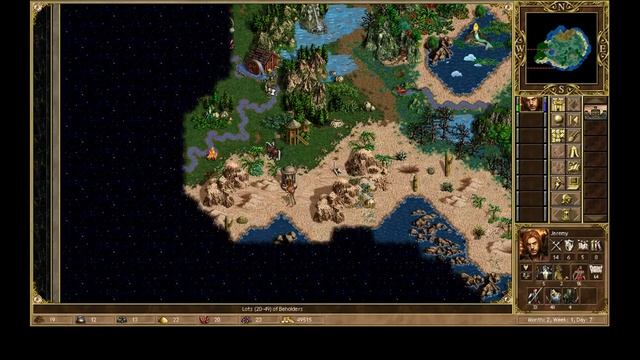 Heroes of might and magic 3, Horn of the Abyss campaign. Campaign 1, mission 2 смотреть онлайн
