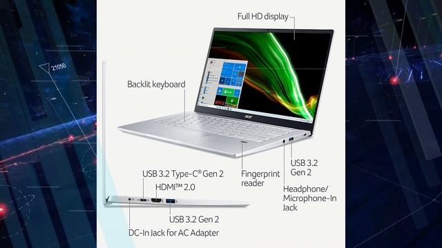 Acer Swift 3 Ryzen 7 5700U Radeon RX Vega 8 - Laptop Calidad Precio ( Estudiantes / Diseño Gráfico) смотреть онлайн