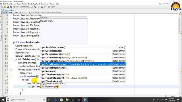 How to show dynamic time in jlabel || Rahul Sir смотреть онлайн