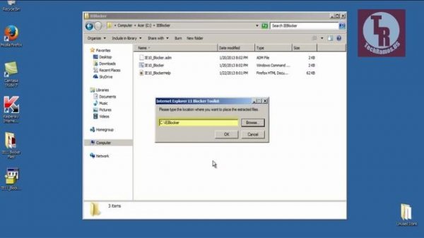 Internet Explorer 11 Blocker | TechRamos