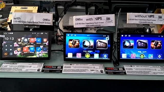 IPS Screen & 2.5D HD Glass Capacitance Touch Screen Comparison - Cogoo Convex