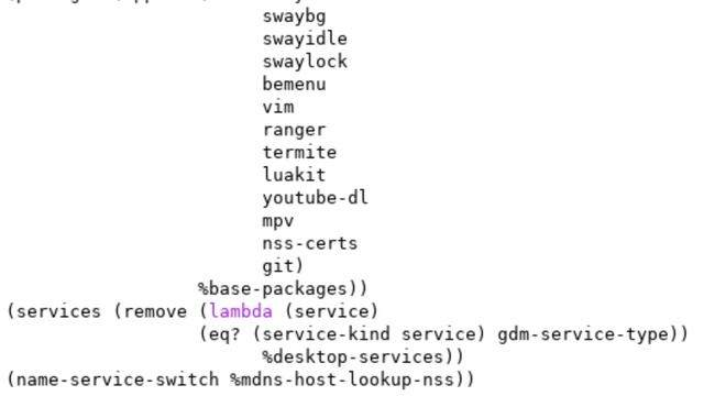 How To Make A Minimal Desktop With Guix And Sway