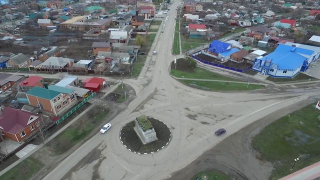 Кущёвская с воздуха