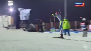 Биатлон, КМ 2014-15, смешанная эстафета, 2х6 + 2х7,5 км - 7 этап, Нове Место - 6.02.2015 г.