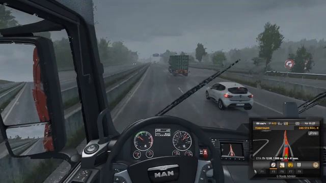 Euro Truck Simulator 2 {Прохождение●#33 HD ✔} смотреть онлайн