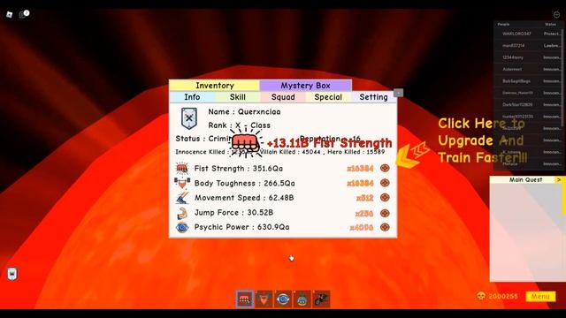 Querxnciaa SUPER POWER TRAINING SIMULATOR 32K MULTİ FİST!!!... смотреть онлайн