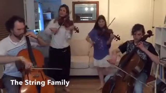 The String Family playing Palladio by Karl Jenkins смотреть онлайн