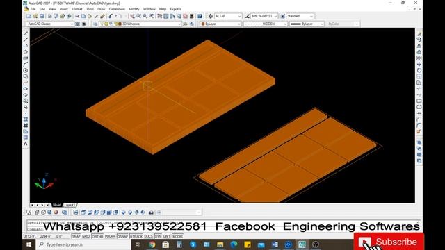 AutoCAD | How to make/Design 3D Window in HOME Lesson 84 in AutoCAD Engr Ilyas смотреть онлайн